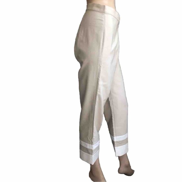 B& Co capris beige & cream minimalist - Picture 1 of 13